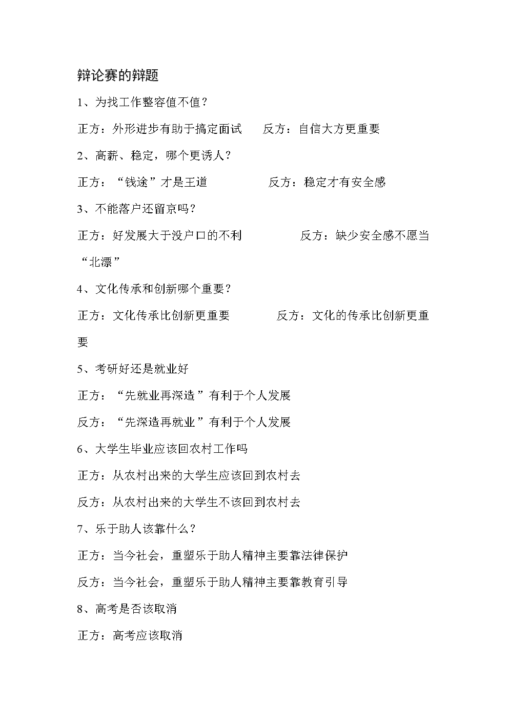 最新辩论赛辩题探讨，聚焦热点议题，展现思辨风采